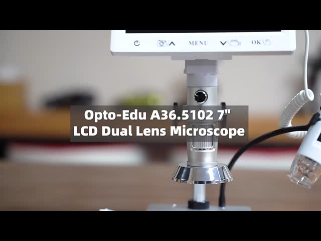 A36.5102 Portable Lcd Digital Microscope 5x-53x Zoom USB2.0 1.3M