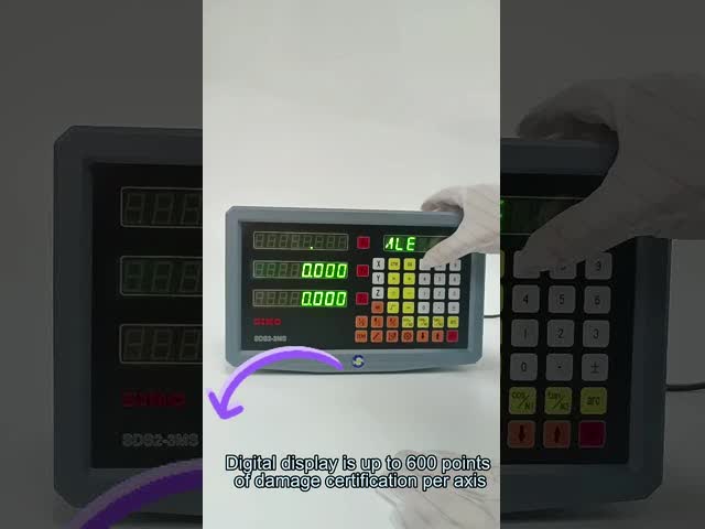 2 оси цифровой чтения SINO SDS6-2V DRO с металлическими светодиодными комплектами Два линейных линейника для фрезерной машины
