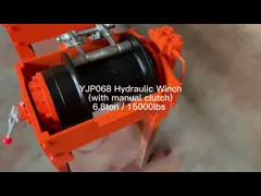China 10 Ton 22000lbs Hydraulic Powered Winch 10000KG supplier