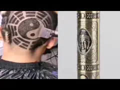 Антиржавейный набор клипера триммера волос ROHS, нул наборов холить проделанных брешь людей бесшнуровых video