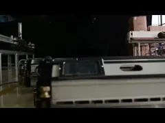 Машина пояса PVC воздушного охлаждения горячая соединяя вулканизируя с рамкой алюминиевого сплава video