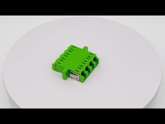 フランジのCCTVシステムのための陶磁器の袖LCの繊維光学のアダプターの一つのタイプ