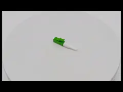 оптическое волокно 0.9mm Mutilmode привязывает стандарт соединителя ISO9001 LC video