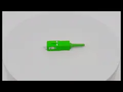соединитель волокна одиночного режима SC APC ботинка 15.3mm короткий для кабеля 900um video