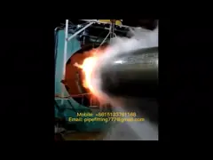 Подковообразный стальной материал сплава колена трубы 3d 5d Asme B16.28 A53 video