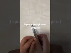 Ключ Handpiece турбины металла зубоврачебный брызги воды 3 пунктов video