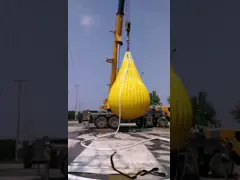 8000кг ПВХ парашют надувный воздушный багаж брезент водонагреватель оборудование спасательный воздушный шар video