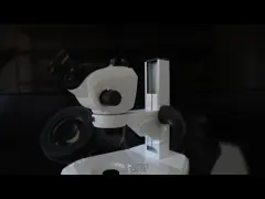 OPTO-EDU A23.2604 Zoom Stereo Microscope 0.68~4.7x 1:6.8 Binocular Up/Down 3W LED