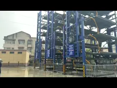 Automatic vertical rotary parking system