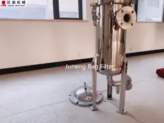 Фильтр сумки стали/нержавеющей стали углерода, деятельность косметической индустрии гибкая video