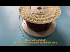 Insulated Bare Type K Thermocouple Extension Wire Oxidation Surface