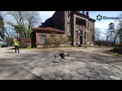 Лидарная съемка местности 450M DJI M600 Pro UAV LiDAR System video