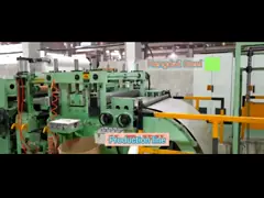 Aplanamiento y corte de placas de acero inoxidable