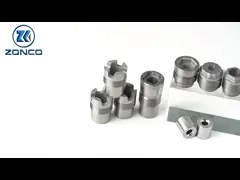 Cemented Cross Groove Thread Nozzle For PDC Drill Bits
