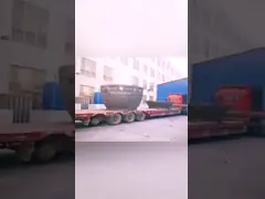 Отливка бака шлака металлургии бака шлака 22CBM изготовителя изготовленная на заказ бросая стальная video