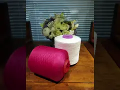 Красочный покрашенный Ne 50S/3 пряжи 100 полиэстер с методом TFO video