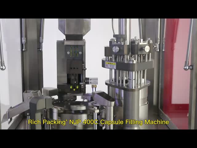Машина завалки порошка капсулы желатина 24000 ПК в машинное оборудование завалки капсулы часа видео