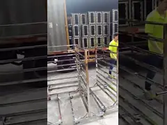 Электронный шкаф журнала ESD покрытия цинка тангажа 10mm стальной вертикальный video