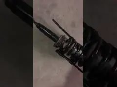 инструмент компрессора спиральной пружины 260mm, стальной компрессор весны амортизатора удара video