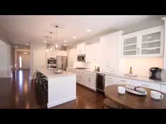 5M u формируют современный модульный серый дизайн кухни цвета с Адвокатурой острова и набором кладовки video