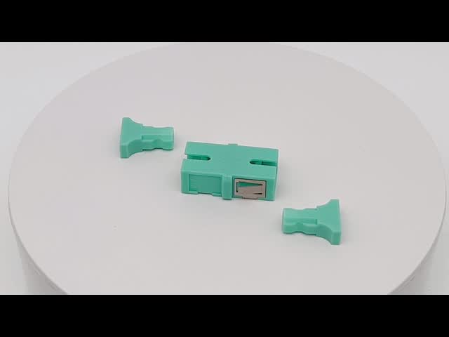 SC OM3 OM4 симплексный к типу переходника LC мультимодному пластиковому расквартировывая сваренному видео