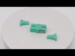 SC OM3 OM4 симплексный к типу переходника LC мультимодному пластиковому расквартировывая сваренному video