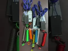 RV Towing Trailer Plastic Coil Lanyard