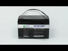 Солнечный пакет литий-ионного аккумулятора 12V 50Ah для солнечного уличного света video