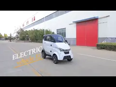 Rear Disc Brake Lithium Battery Leather Seat Electric Four Wheeler Fast Charging