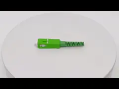 ботинок квадрата соединителя SC 2.4mm двухшпиндельный симплексный быстро соединяет соединители оптического волокна video