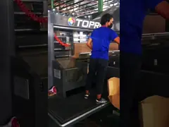 High Security Paper Carton Making Machine For Making Corrugated Cartons