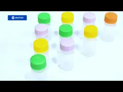 Машина медицинской диагностической пробирки ампулы реагентов стеклянной пластиковой пластиковой покрывая video