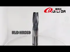 HRC60 Fine Pitch 4 Flutes Roughing End Mill for Stainless Steel