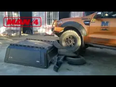 Неподдельная сень сени 2006 DMAX кабины космоса Isuzu Dmax со стеклянным окном video