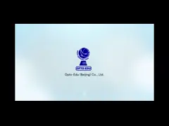 Микроскоп лаборатории составной оптически с головкой Trinocular безграничности video