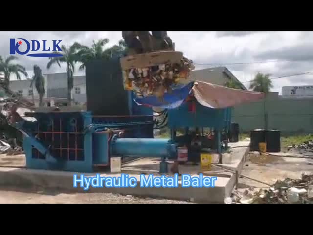compressor hidráulico automático do metal da máquina da prensa da sucata 250t