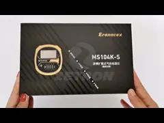 Водоустойчивое Handheld одиночное O2ий детектора газа в газопроводе или бензоколонке или доставке video