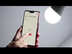 Лампа приведенная 15W B22 AC 85-265V умная светлая красит изменяя шарик video