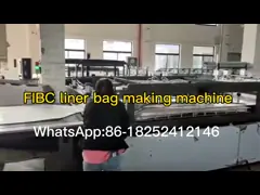 Машина запечатывания вкладыша HDPE FIBC для слон сумки video