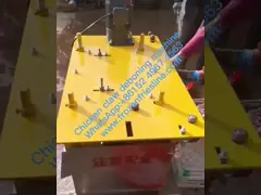 Машина для удаления костей от куриных лап и когтей от костей от когтей птиц video
