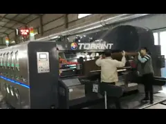 300 Sheet/Min Flexo Printer Slotter With Advanced Feed System