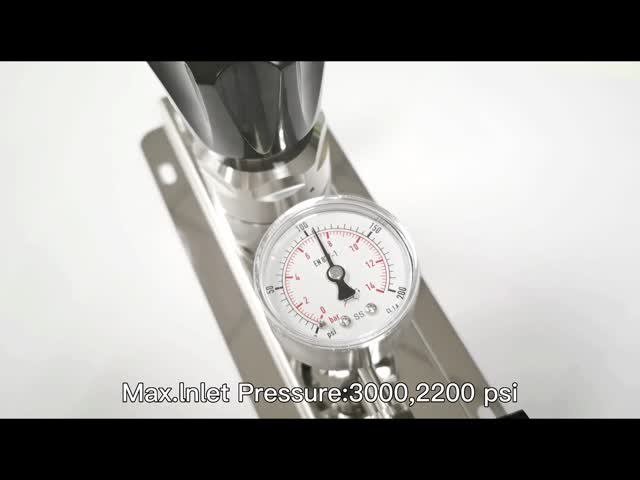 Цилиндр и регулятор давления воздуха одиночного этапа Р11 н2о с шариковым клапаном видео