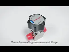 Эксплуатируемый руководством пневматический эксплуатируемый наддув мембранного клапана высокий для большой подачи video