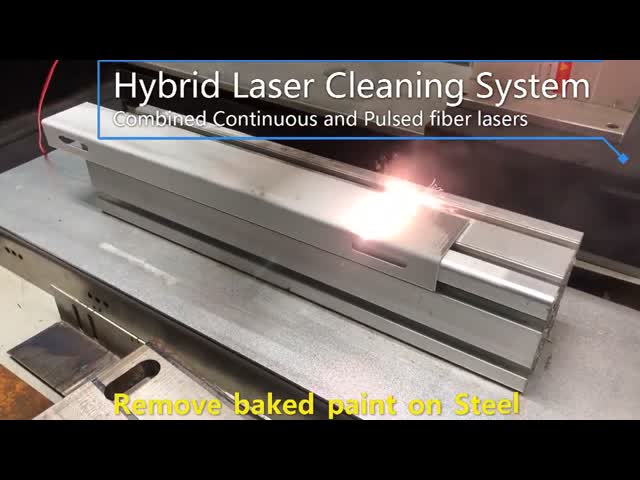 Pollution Free 200W JPT Laser Rust Removal Equipment