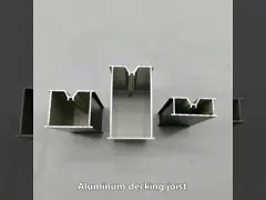 переводина машиностроительных материалов здания металла профиля алюминиевого сплава 6063t6 для украшать video