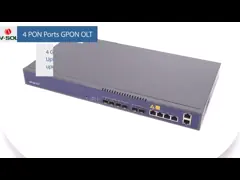 VSOL V1600G0 4 Ports GPON OLT Router Layer 3 With 10GE Uplink