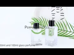 100ml Magnetic Cap Perfume Bottle Packaging Non Spill Perfume Spray Vial video