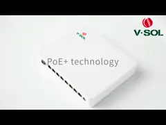 GE 8 переносит поддержку IEEE802.3at обратного WiFi диапазона MDU XPON PoE двойную video