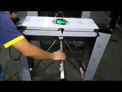 Карта SUS304 HL400 высокого уровня безопасности RFID IC турникета талии управления доступом высокая video