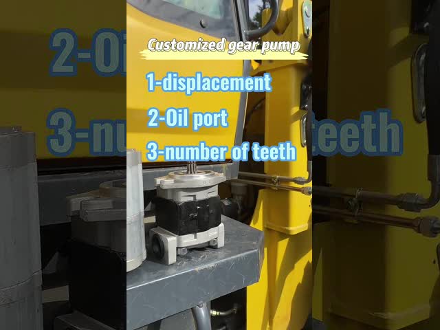 Excavator Gear Pump PC60-3 PC120-3 705-56-24080 pilot pump For KOMATSU